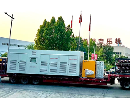 Винтовой компрессор для технологического газа