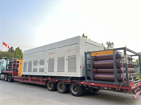 Винтовой компрессор для технологического газа